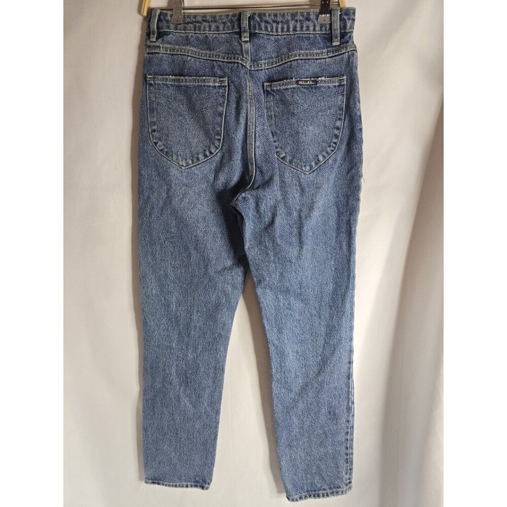 Rolla's Womens Medium Wash High Rise Slim Jeans Size 29 (AU 11)